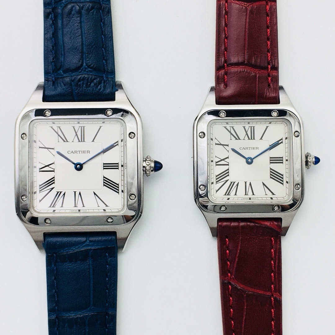 Cartier Santos Blue