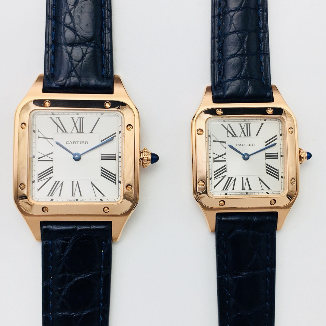 Cartier Santos Blue