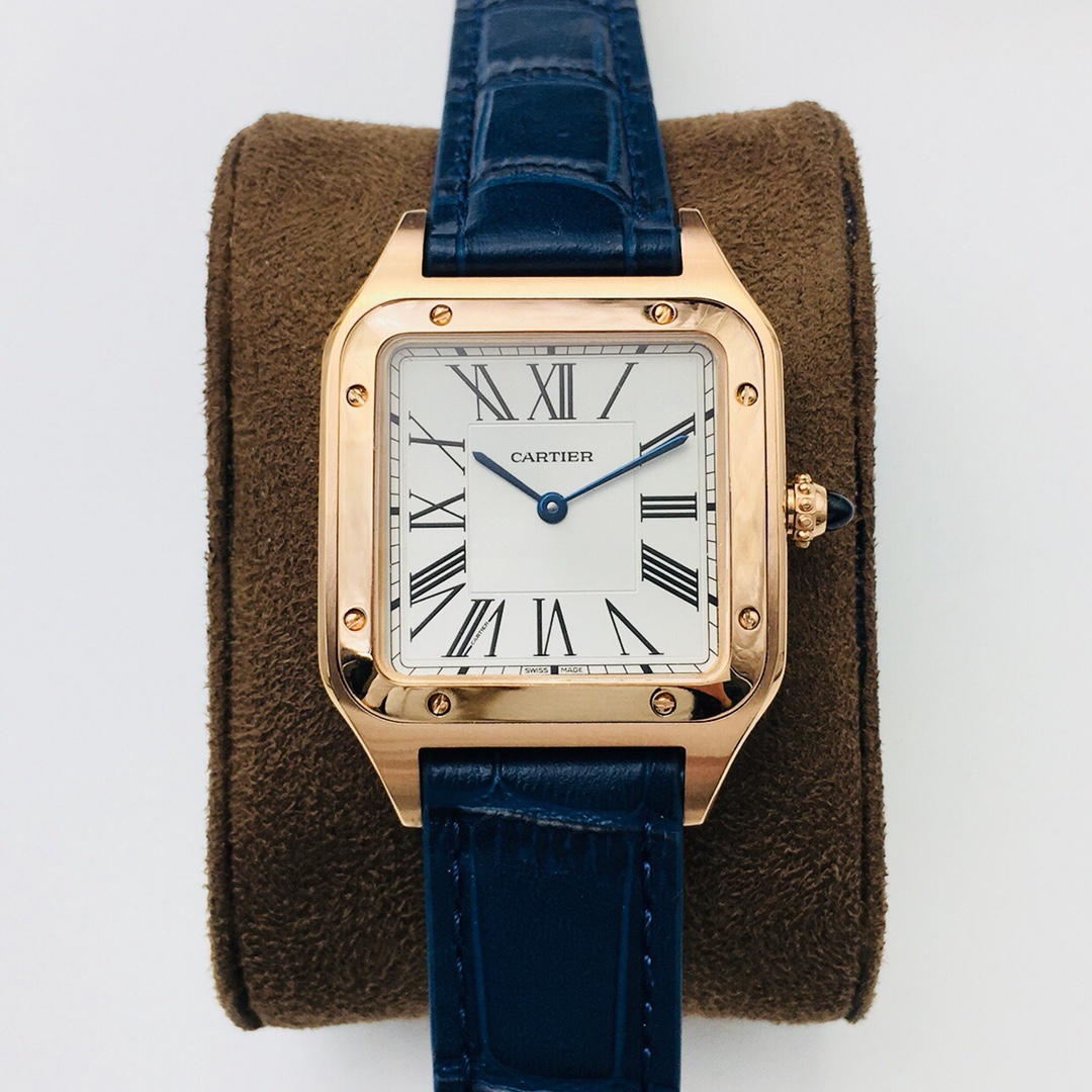Cartier Santos Blue