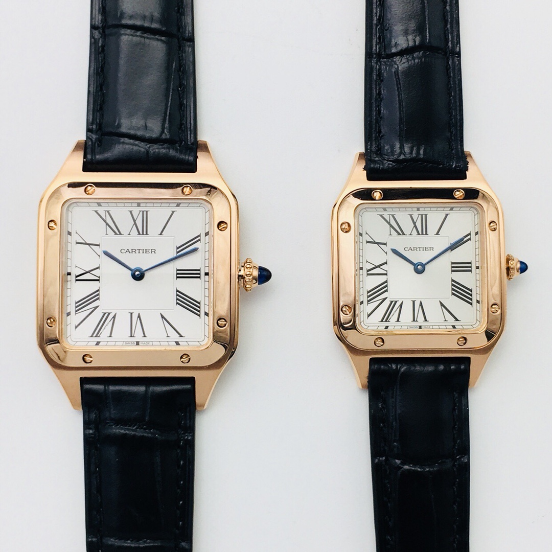 Cartier Santos Blue