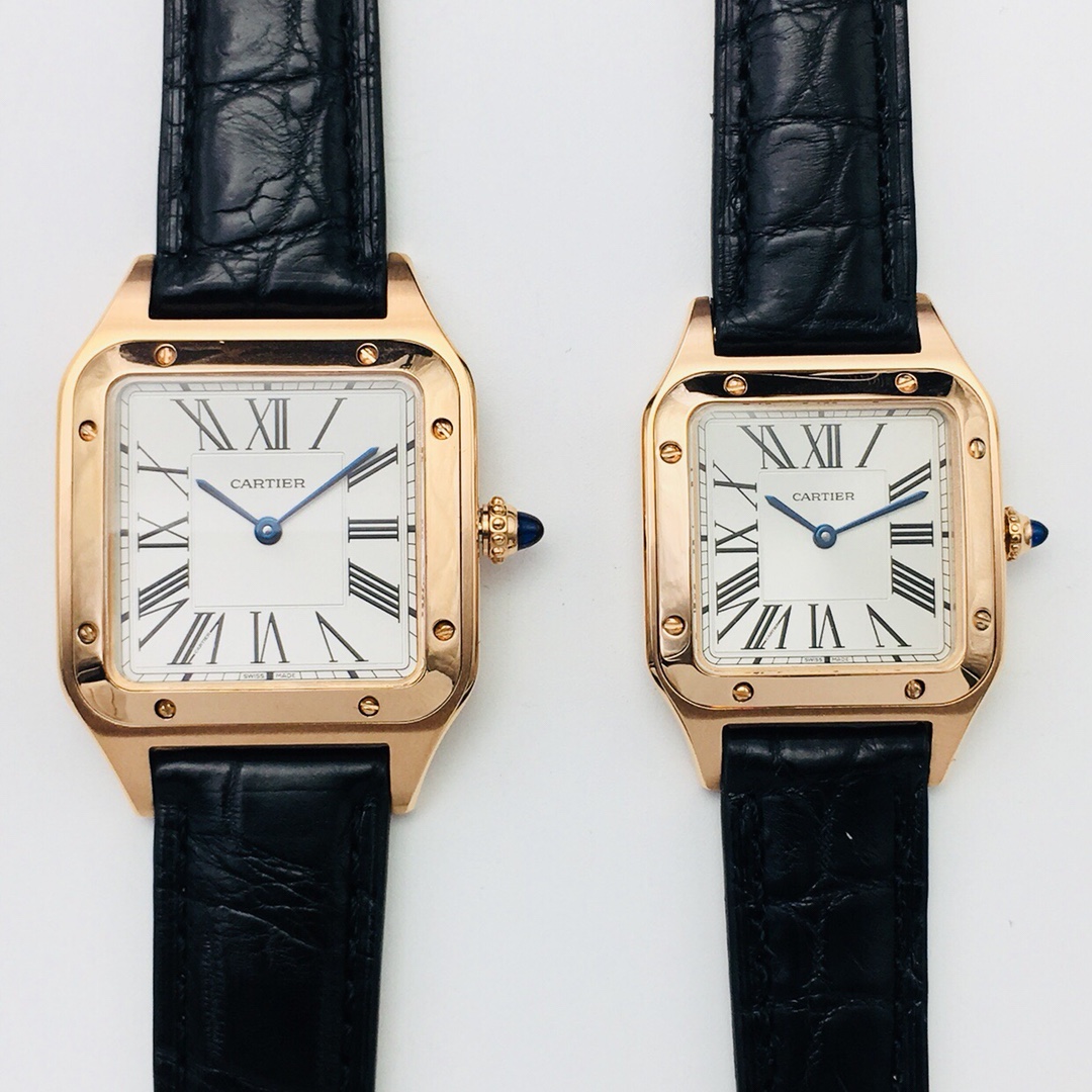 Cartier Santos Blue