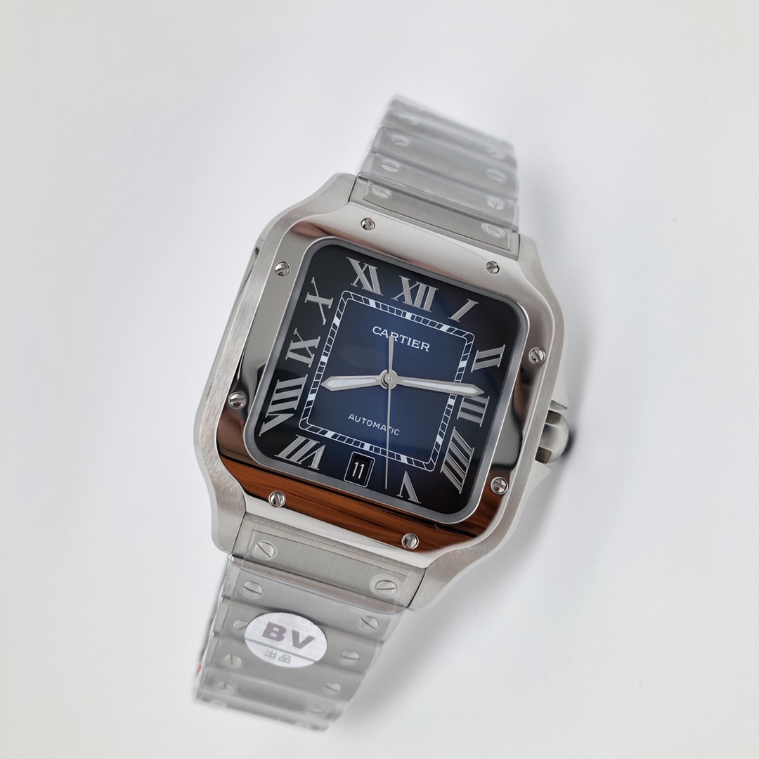 Cartier Santos Blue