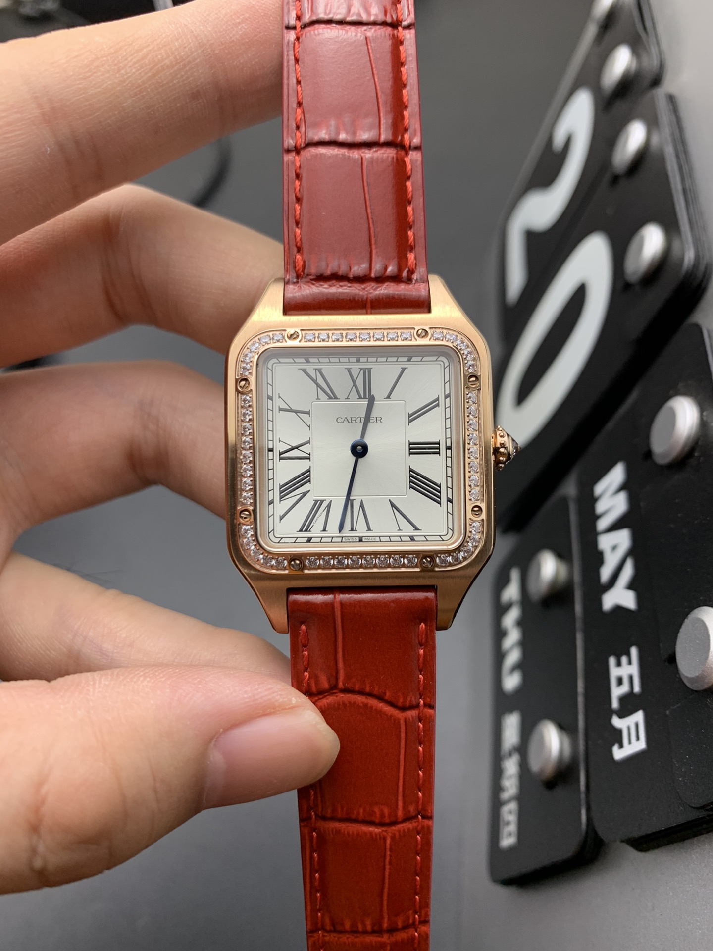 Cartier Santos Diamond