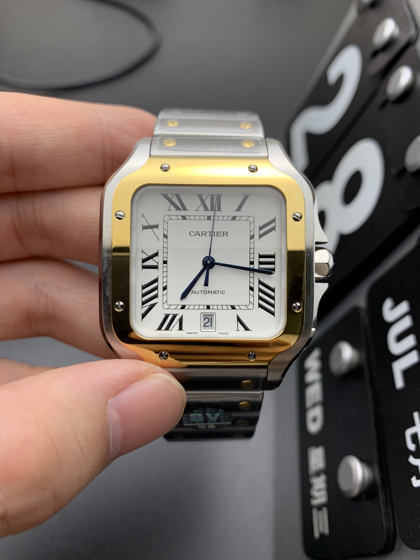 Cartier Santos Two-Tone