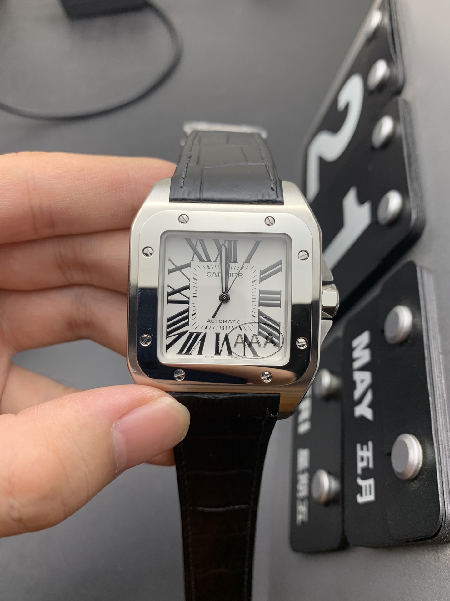 Cartier Santos Watch 9805