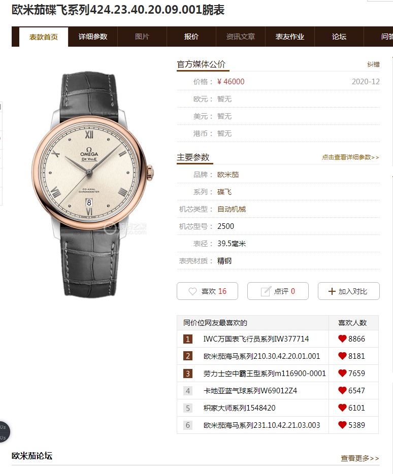 Omega 2021 39.5mm TW