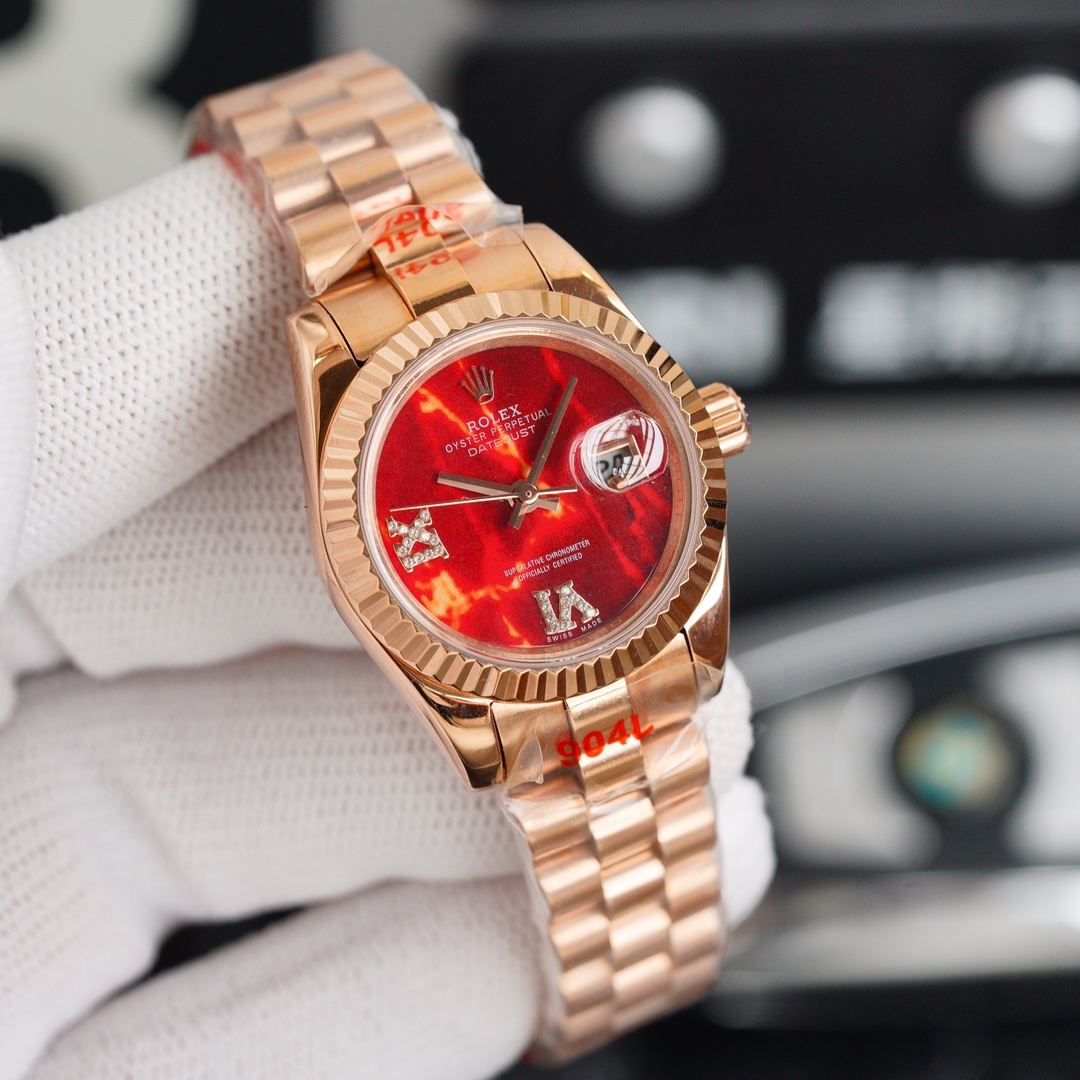Rolex Datejust Black 28mm