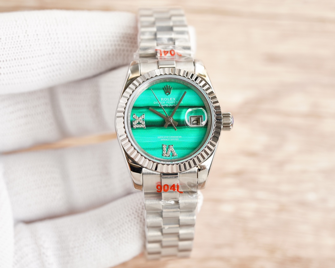 Rolex Datejust Black 28mm