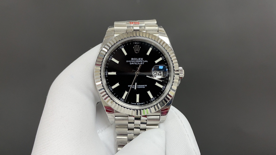 Rolex Datejust Black 3235