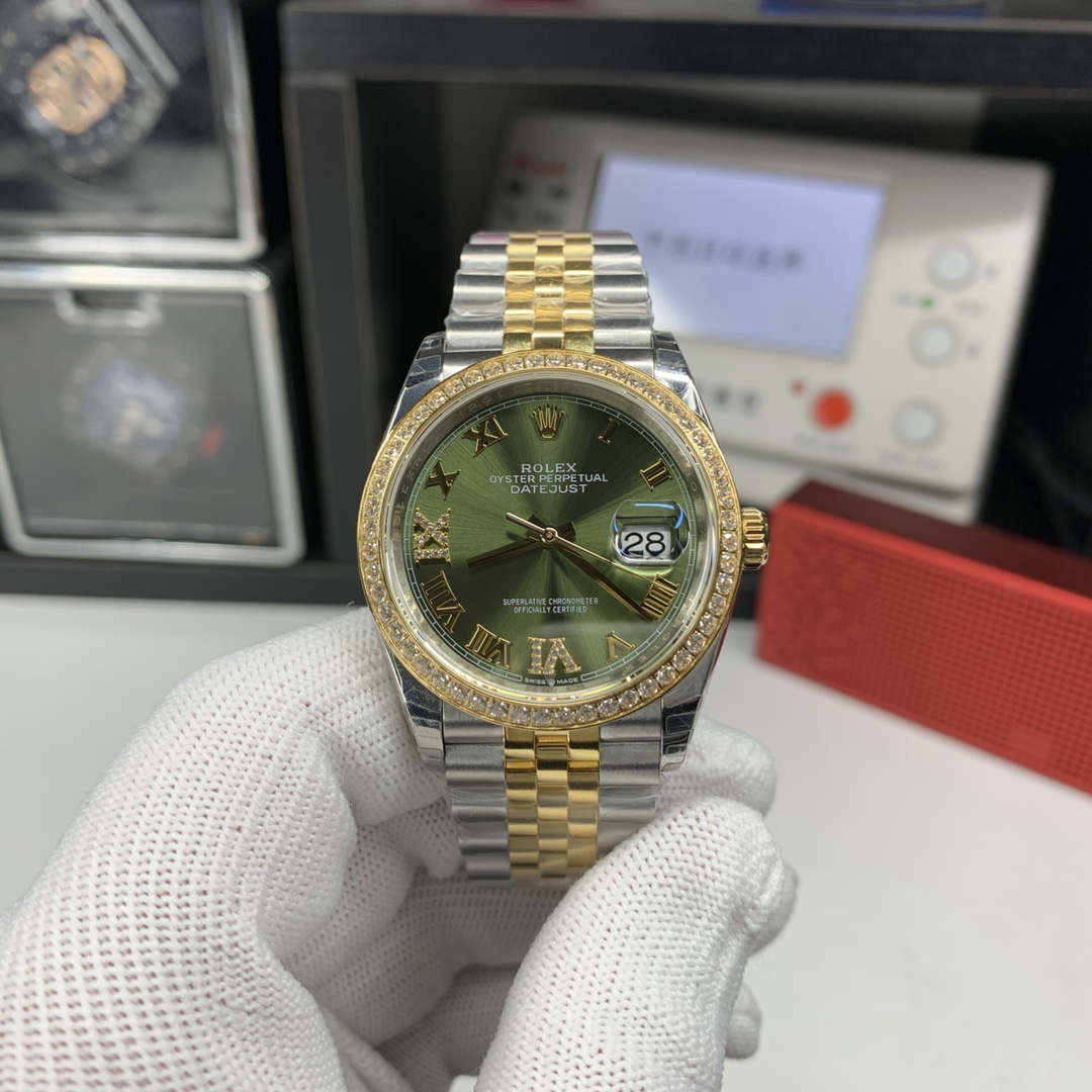 Rolex Datejust Blue 0011 36mm
