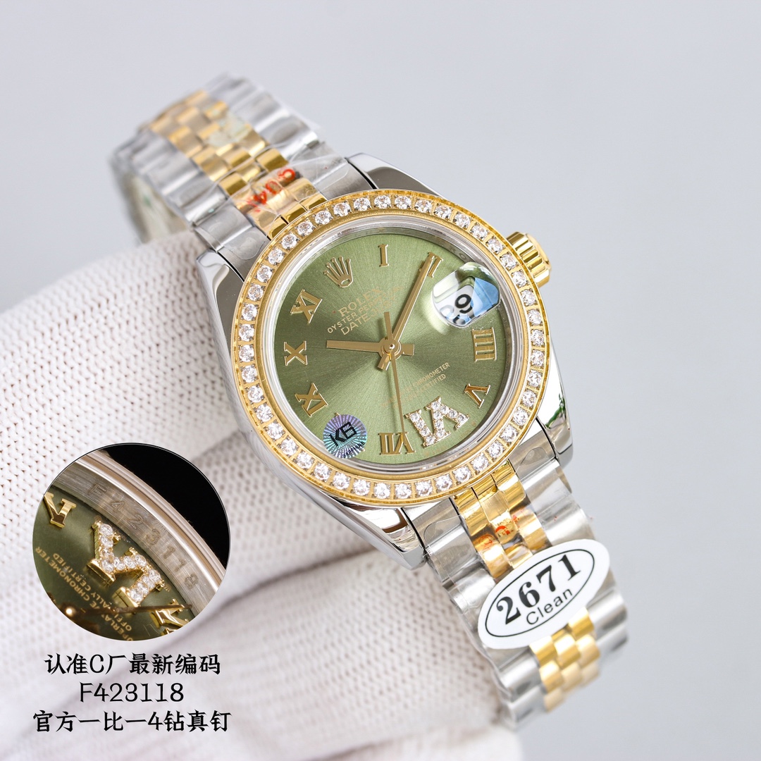 Rolex Datejust Blue 2671 28mm CLEAN