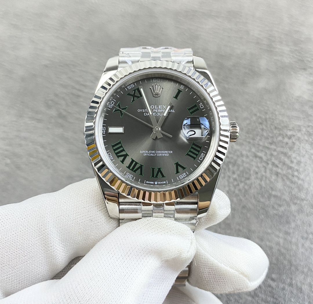 Rolex Datejust Green 0022 41mm