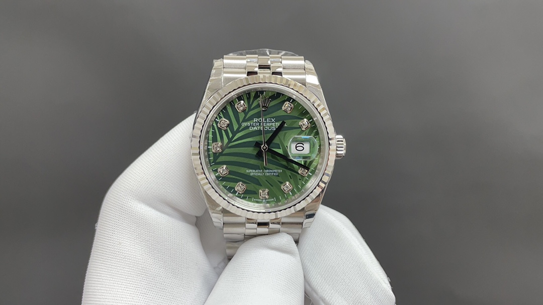 Rolex Datejust Green 3235 36mm