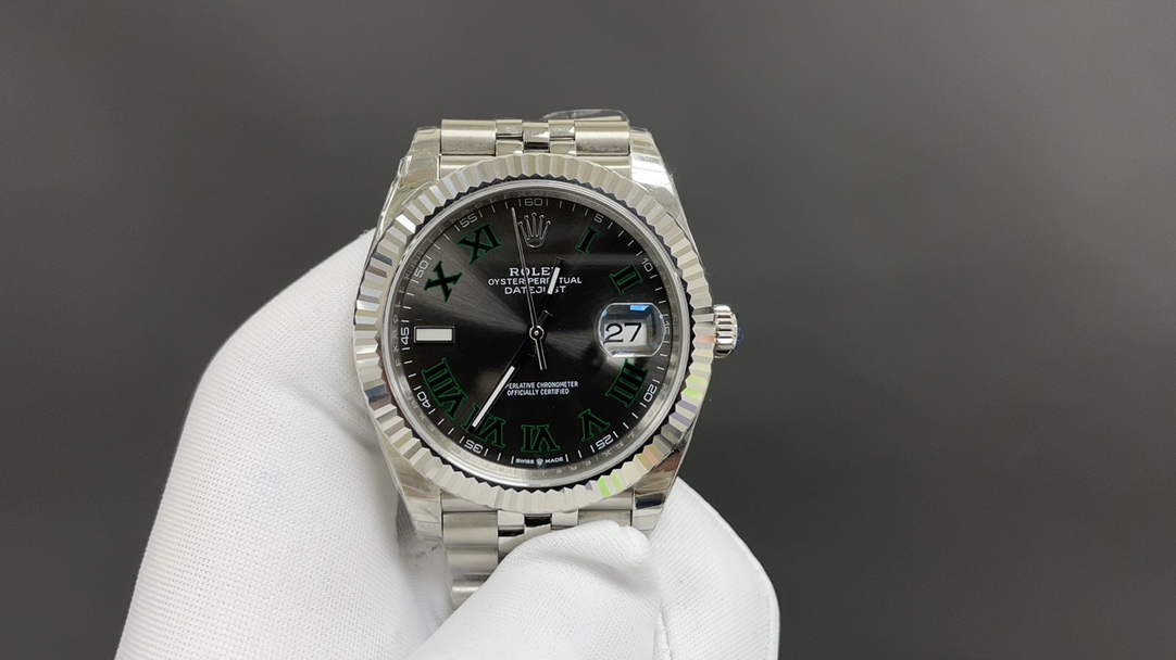 Rolex Datejust Green 3235 41mm