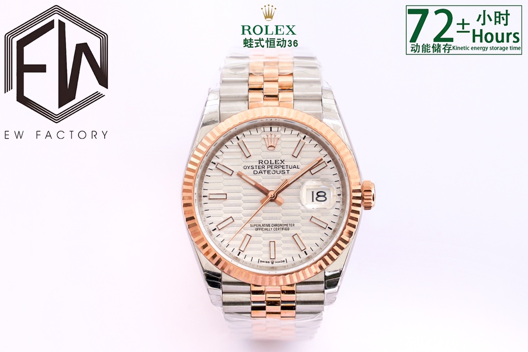 Rolex Datejust Ice Blue 3235 11.7mm EW