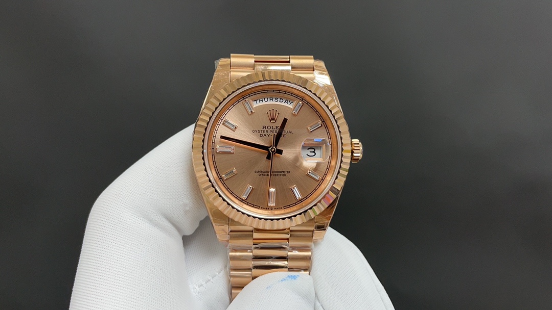 Rolex Datejust Rose Gold 40mm