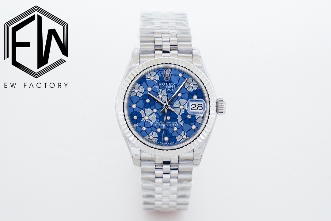 Rolex Datejust Blue 10.9mm EW