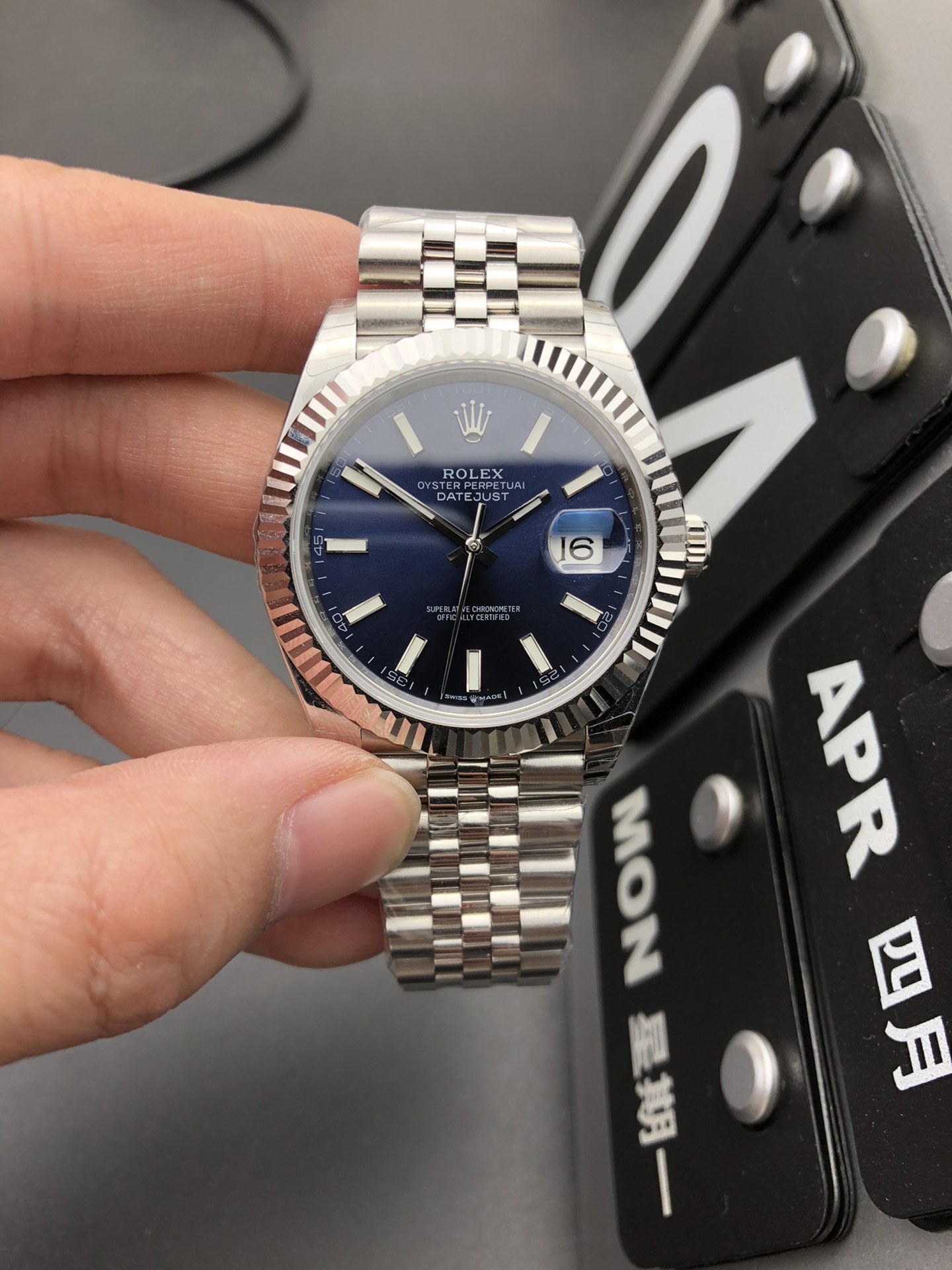 Rolex Datejust Blue EW