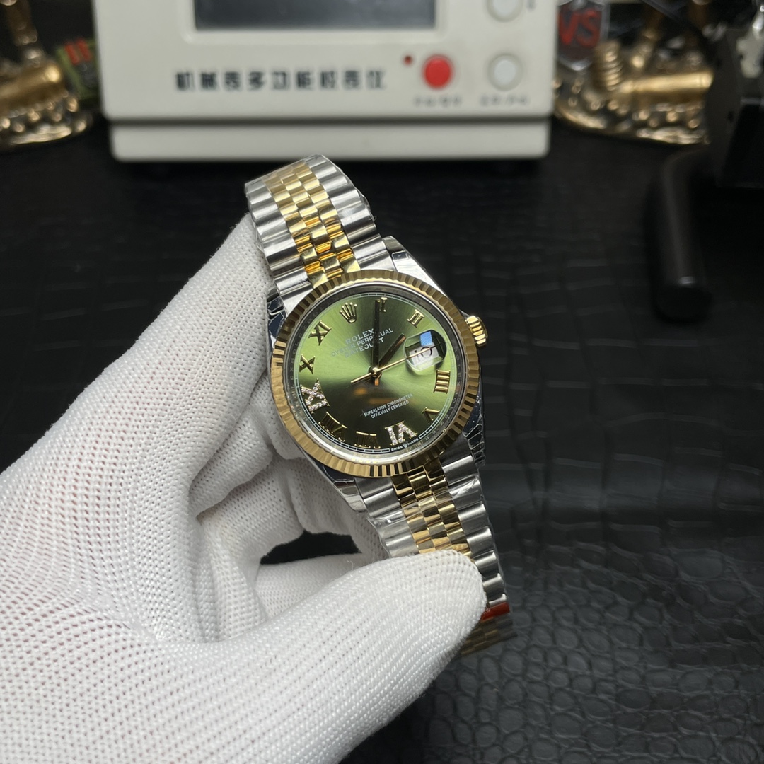 Rolex Datejust Green 36mm