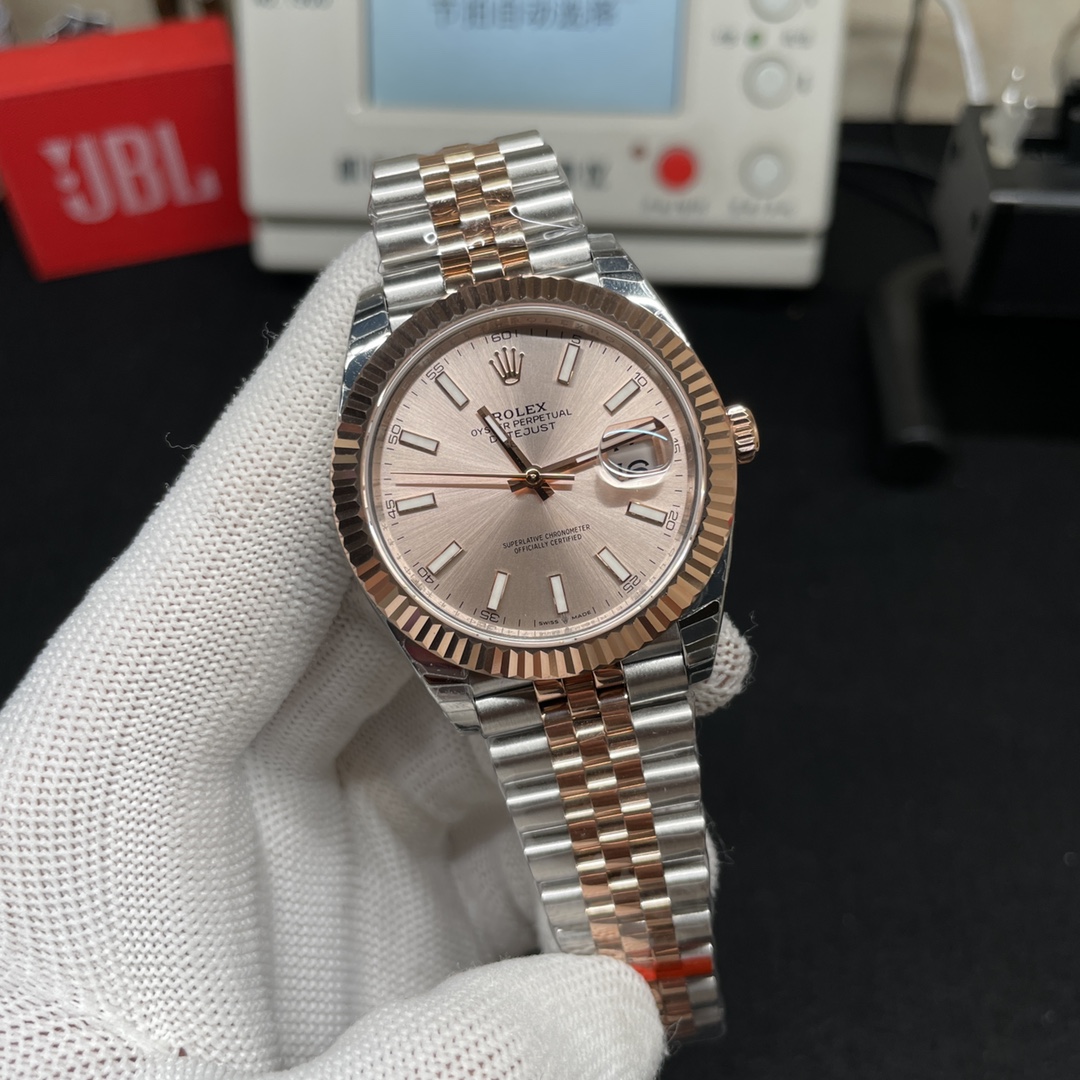 Rolex Datejust Rose Gold 41mm