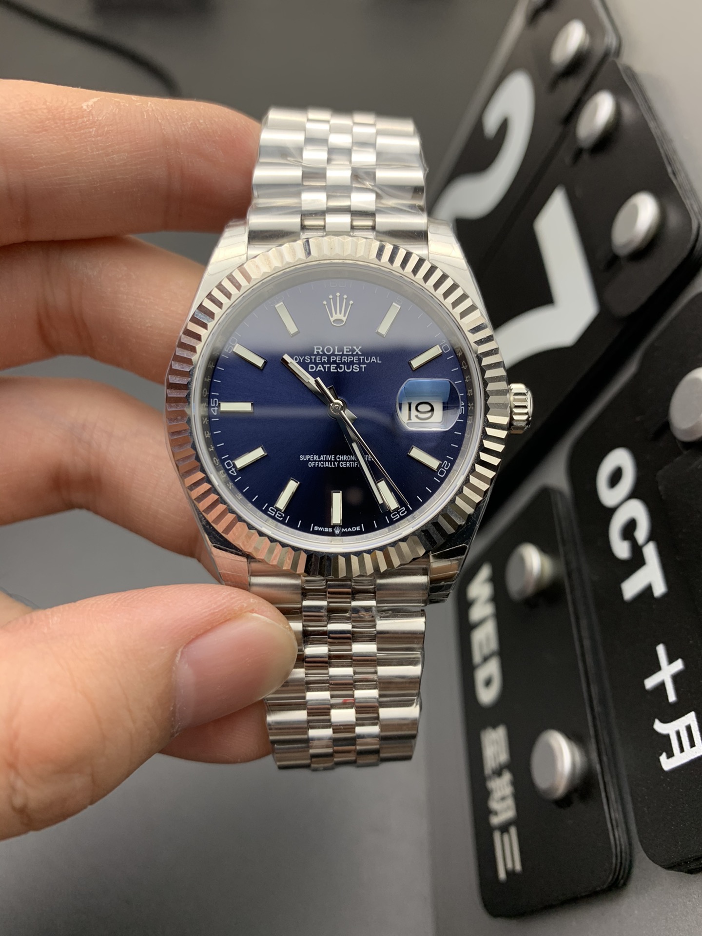 Rolex Datejust Blue EW