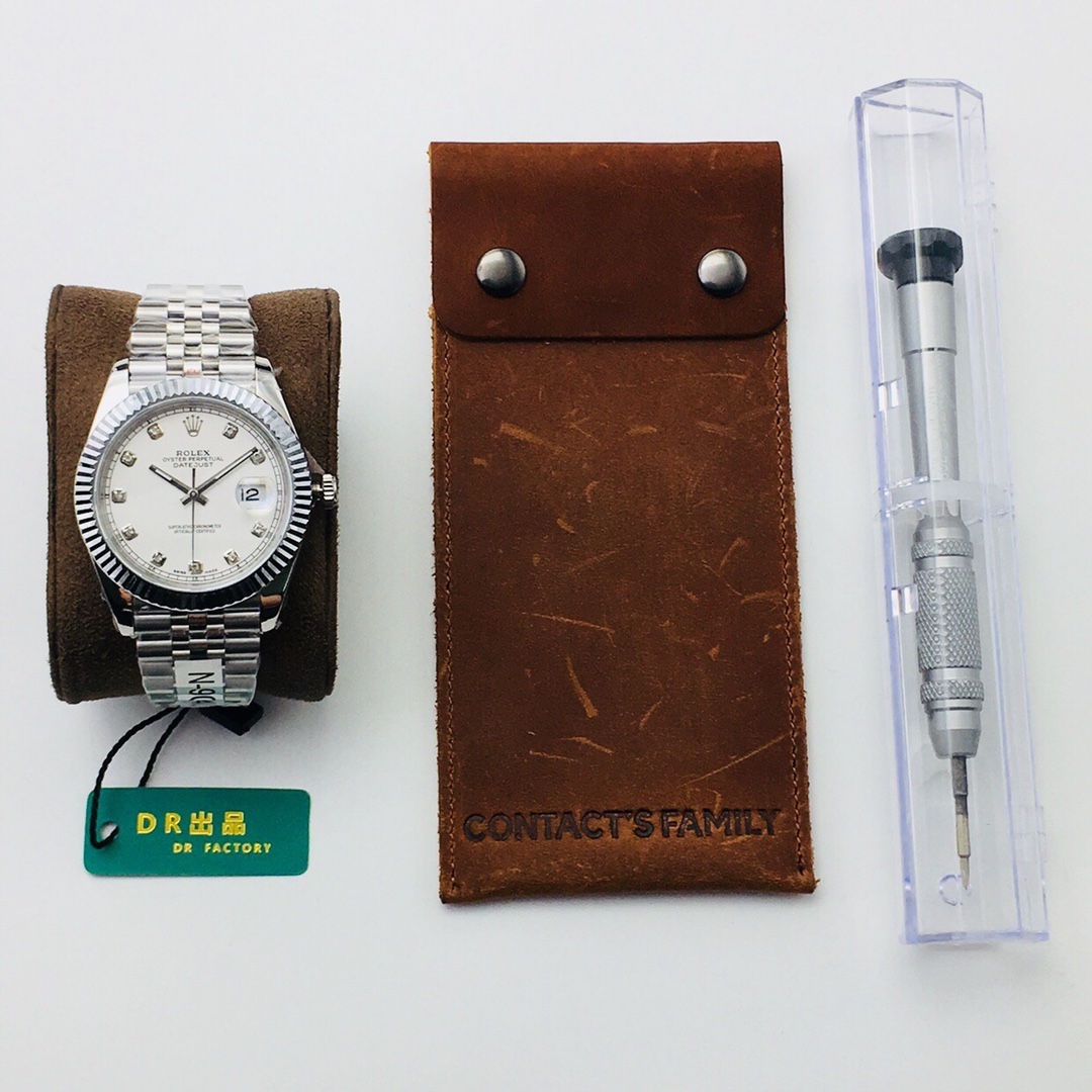 Rolex Datejust White 2824
