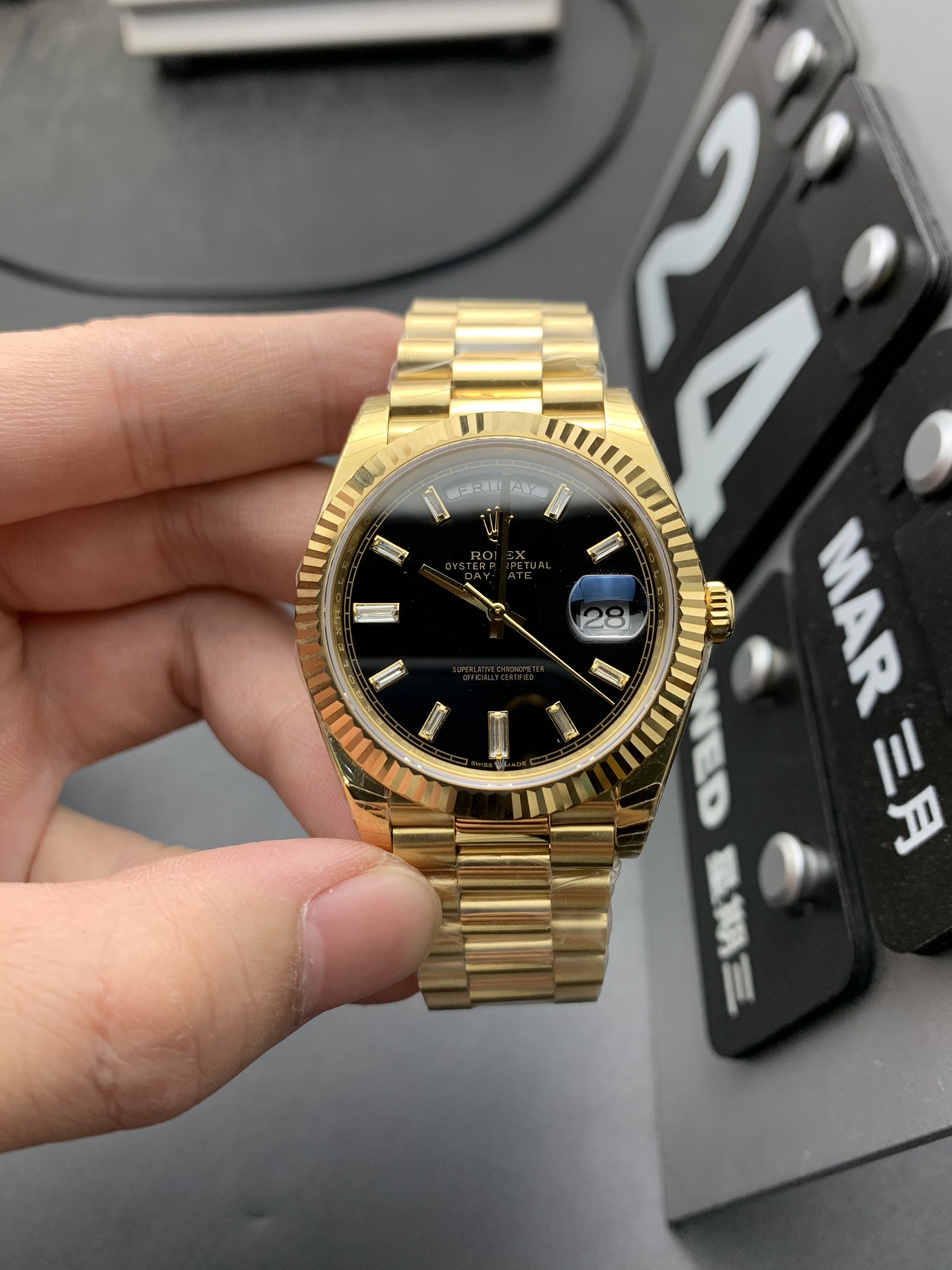 Rolex Datejust Black EW