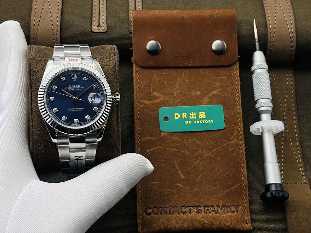 Rolex Datejust Blue 2824