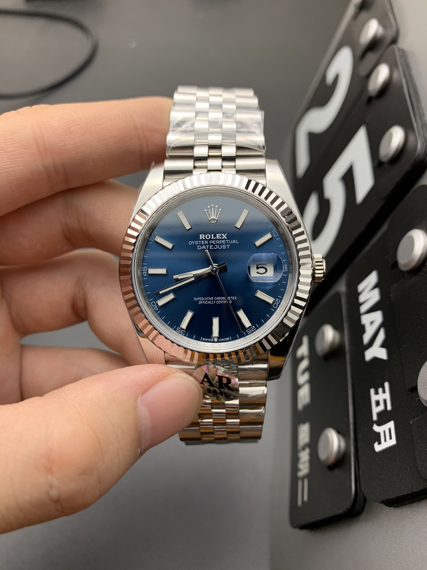 Rolex Datejust Blue