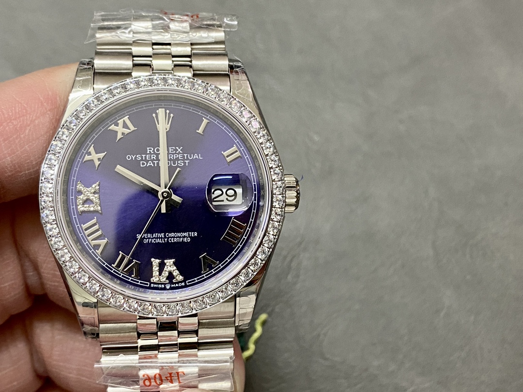 Rolex Datejust Blue 3235 36mm TW