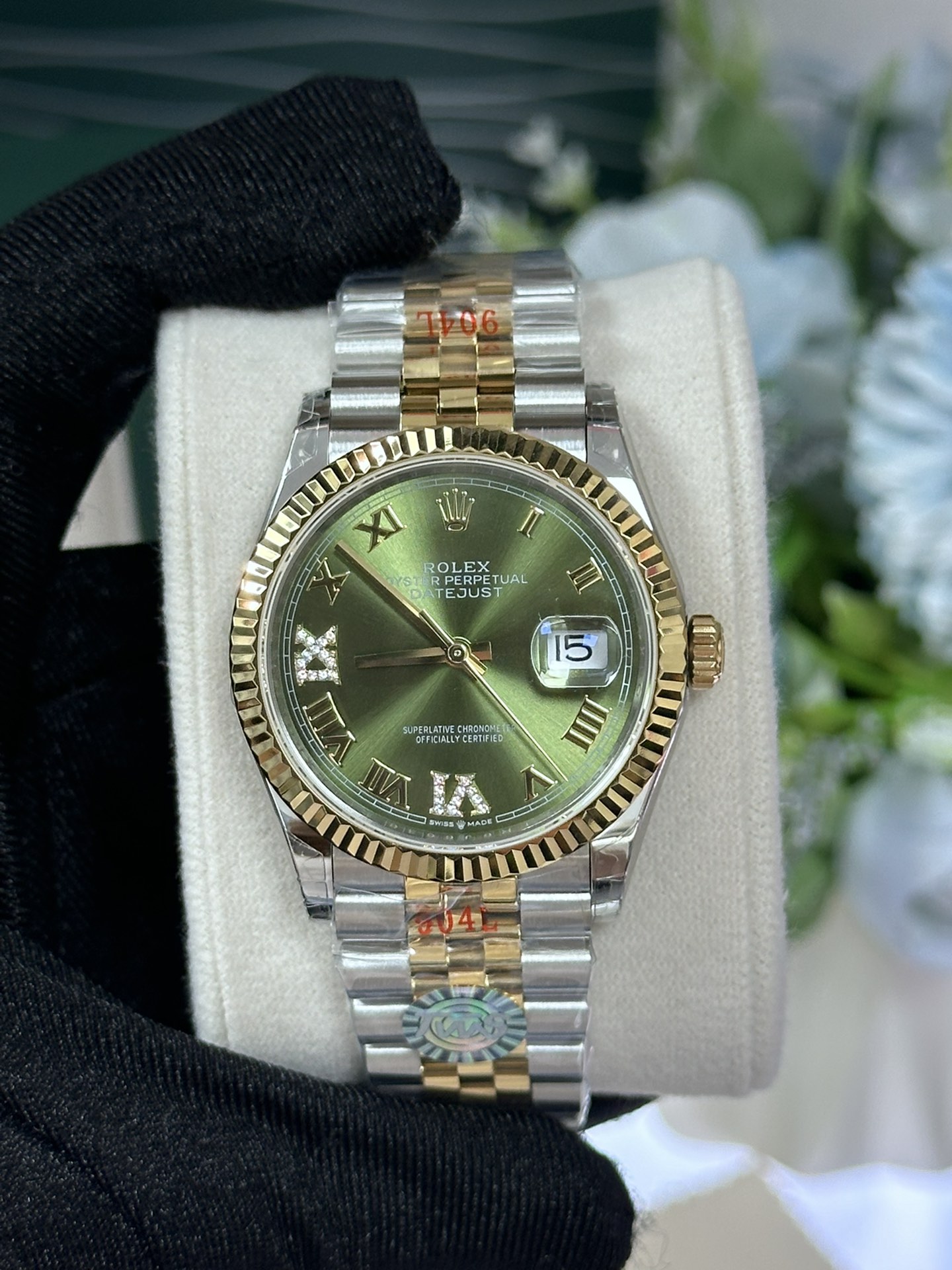 Rolex Datejust Green 36mm