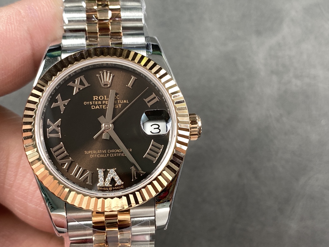 Rolex Datejust Ice Blue 2824 31mm