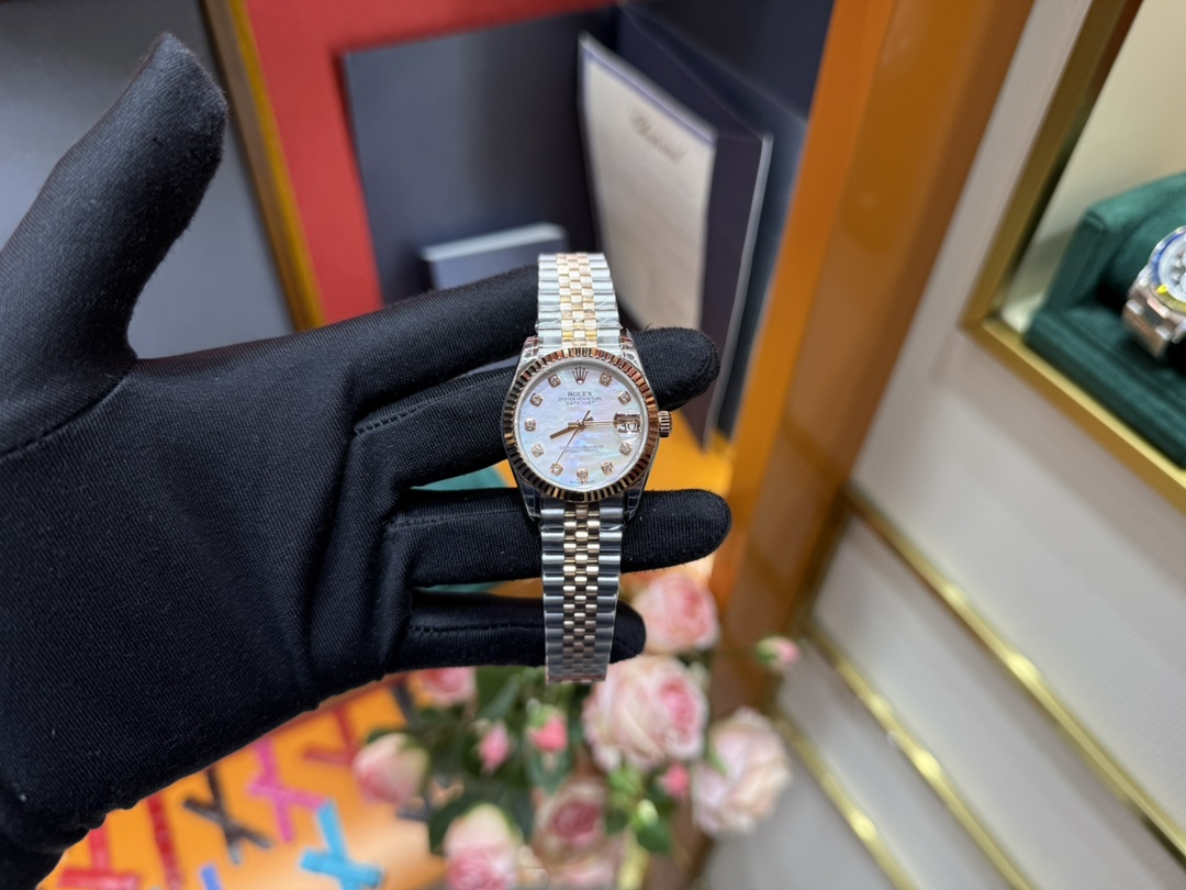 Rolex Datejust Rose Gold 2236 31mm