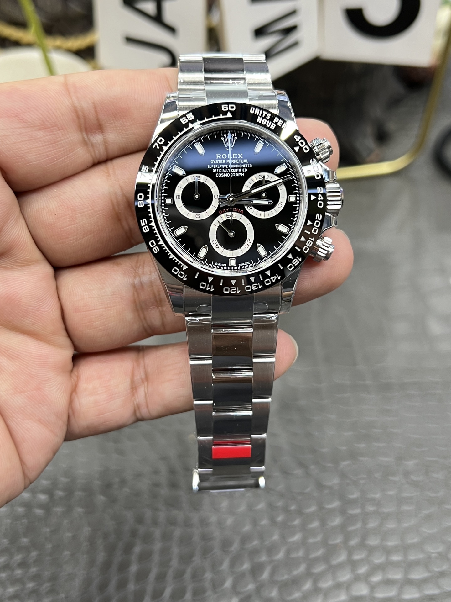Rolex Daytona Black 4130 40mm VS