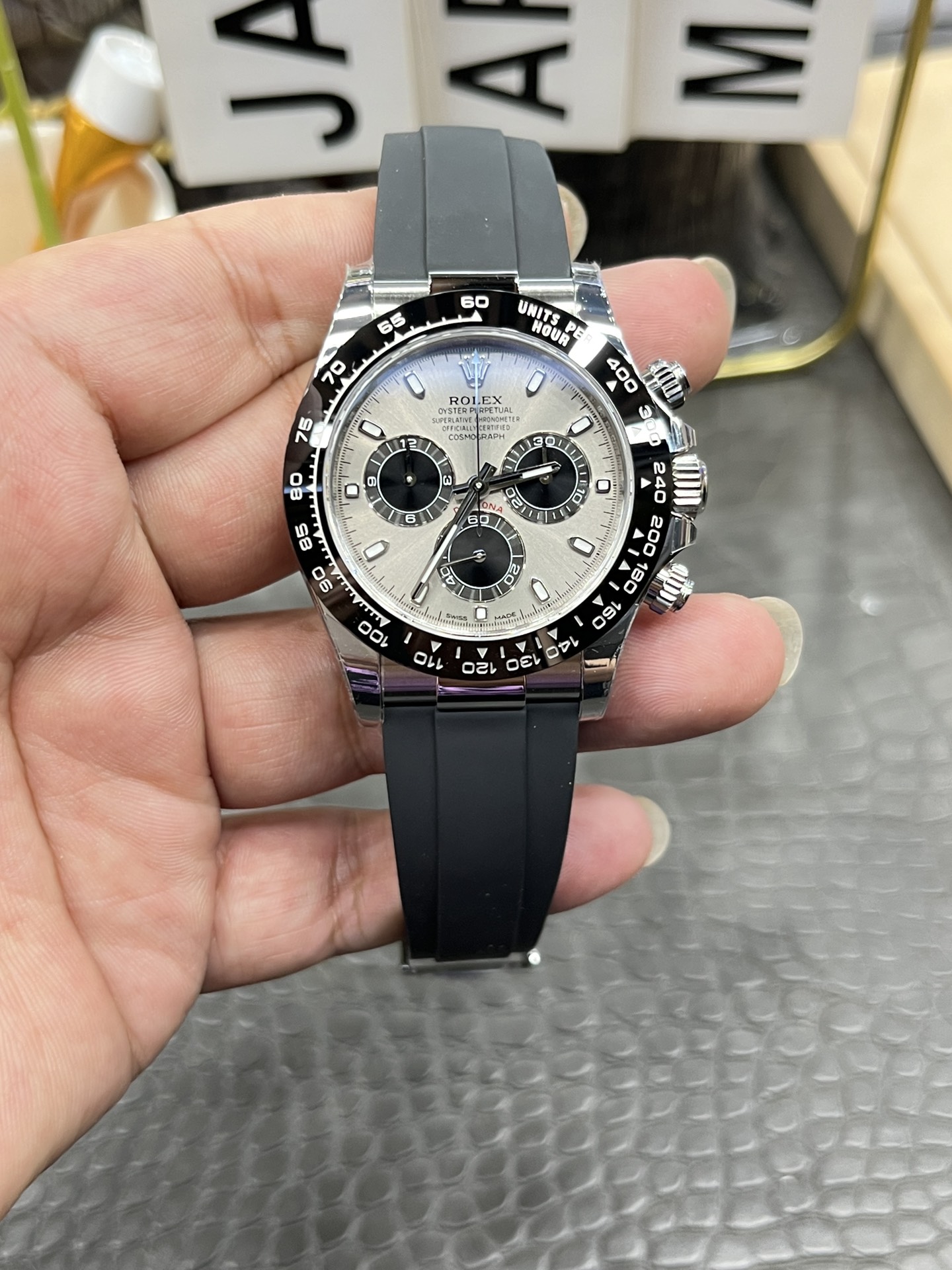 Rolex Daytona Grey 4130 40mm VS