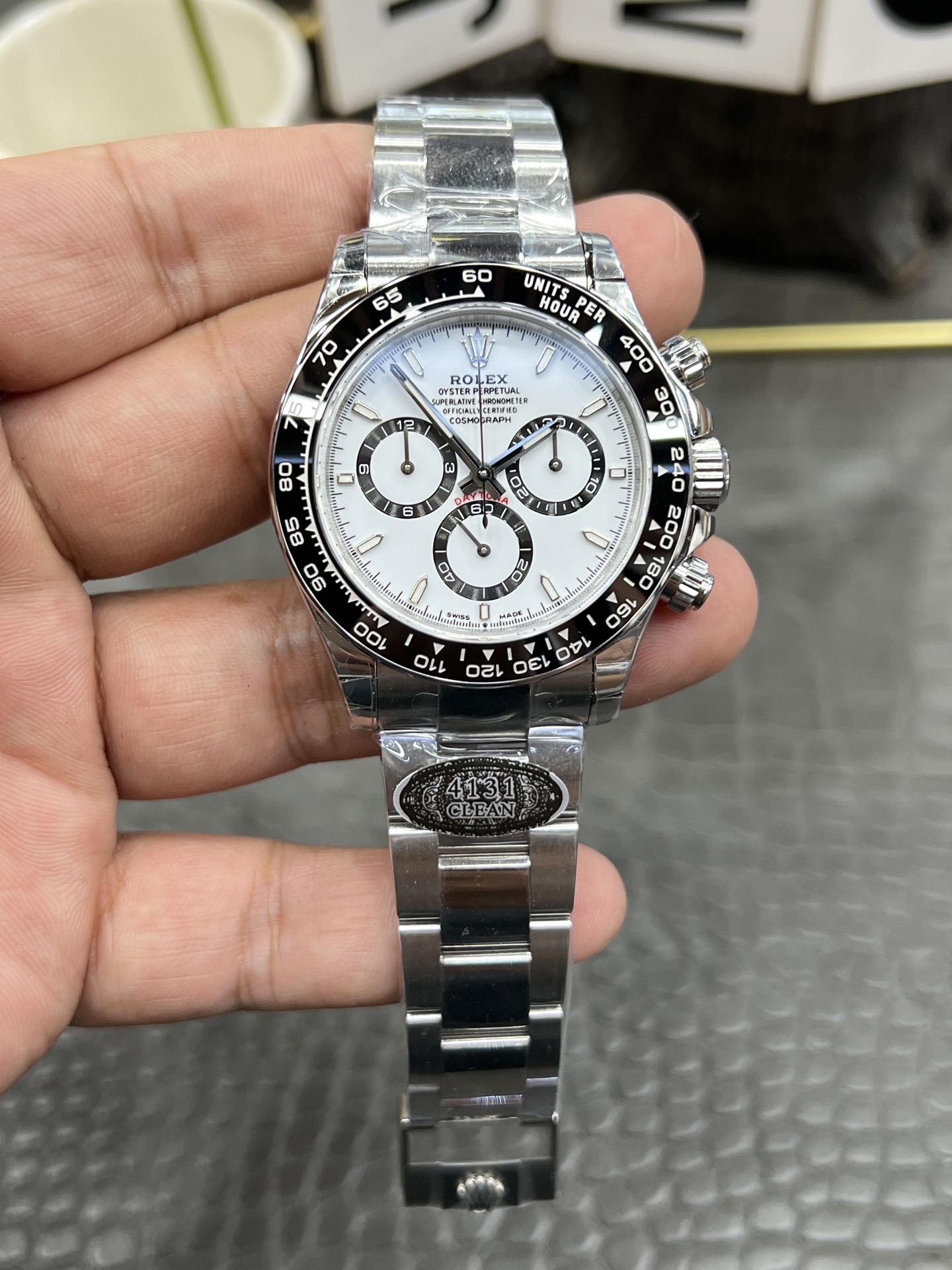 Rolex Daytona Panda Dial 4801 40mm