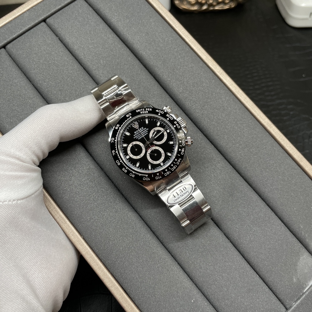 Rolex Daytona Black 4130