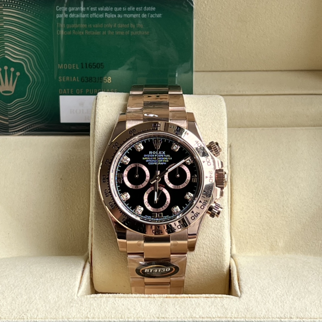 Rolex Daytona Blue 4130 BT