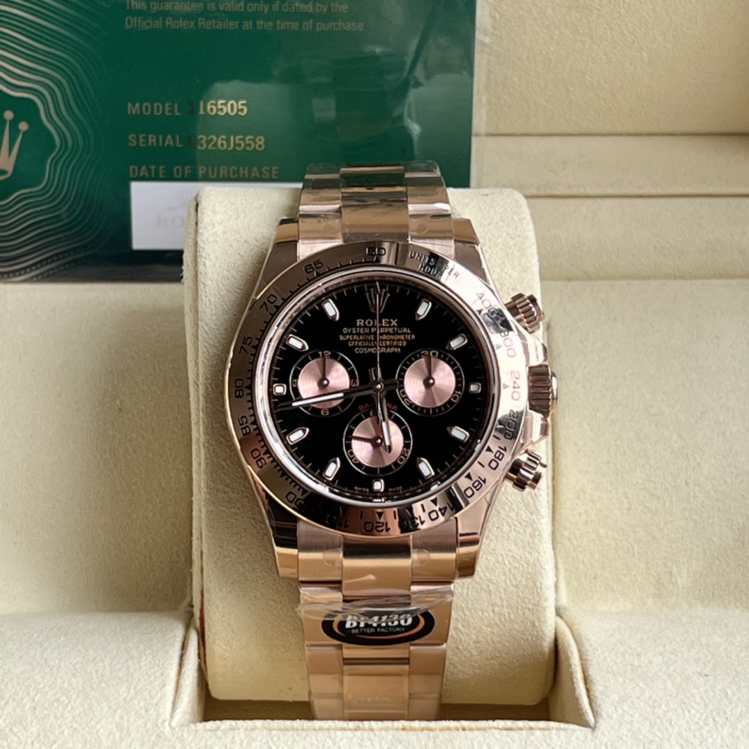 Rolex Daytona Blue 4130 BT