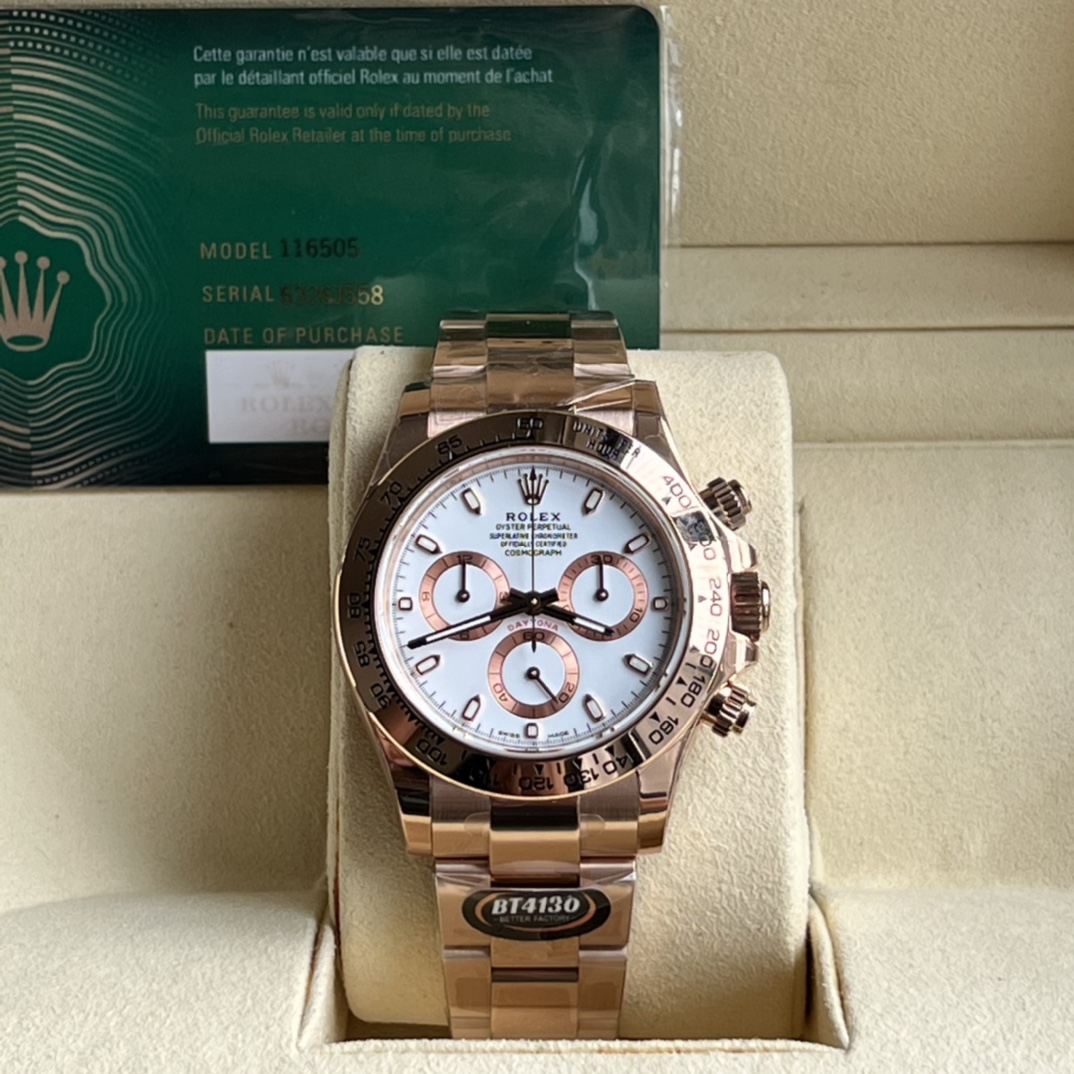 Rolex Daytona Blue 4130 BT