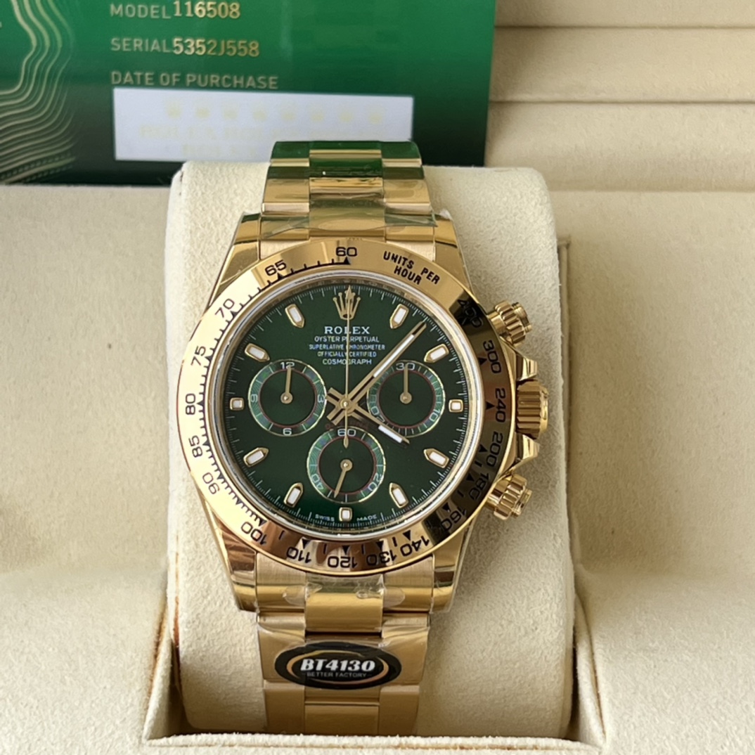 Rolex Daytona Blue 4130 BT