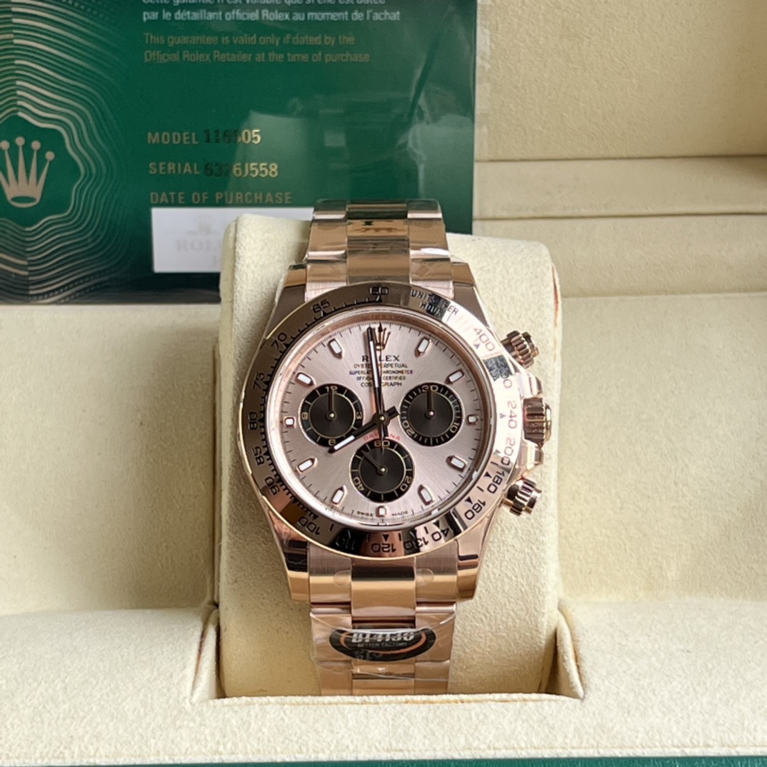 Rolex Daytona Blue 4130 BT