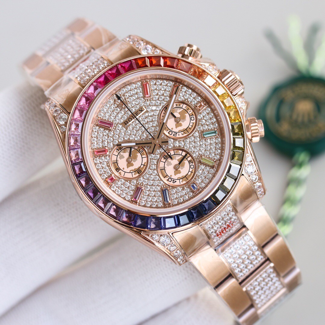 Rolex Daytona Green 7750 TW