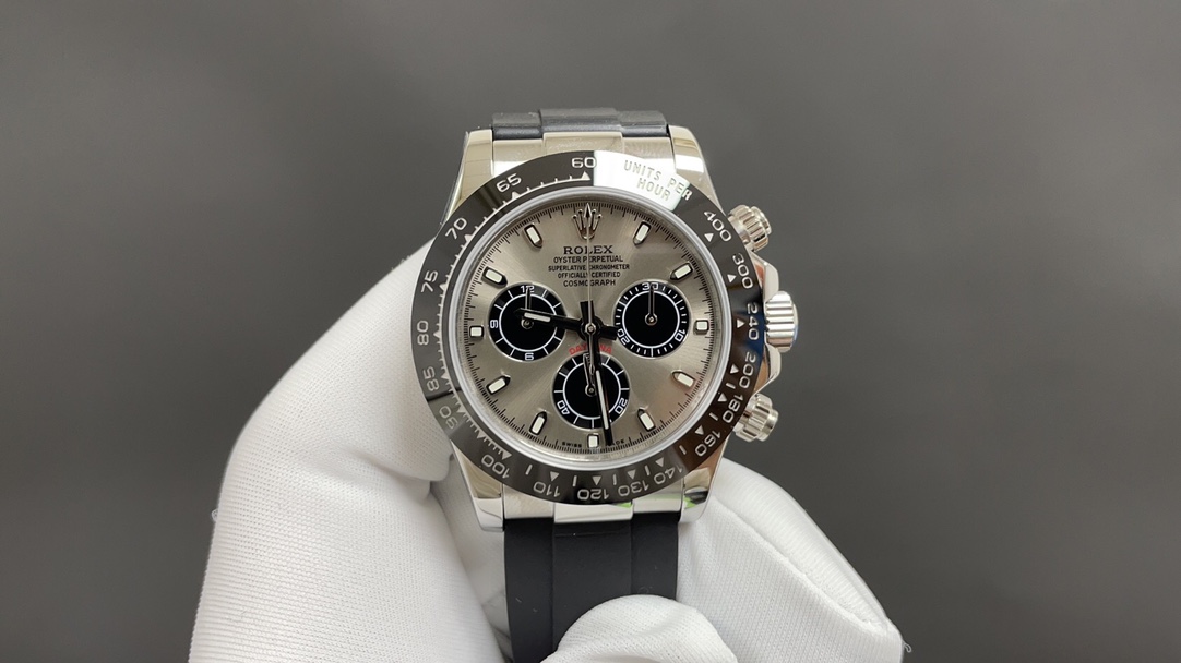 Rolex Daytona Grey 7750 12.2mm