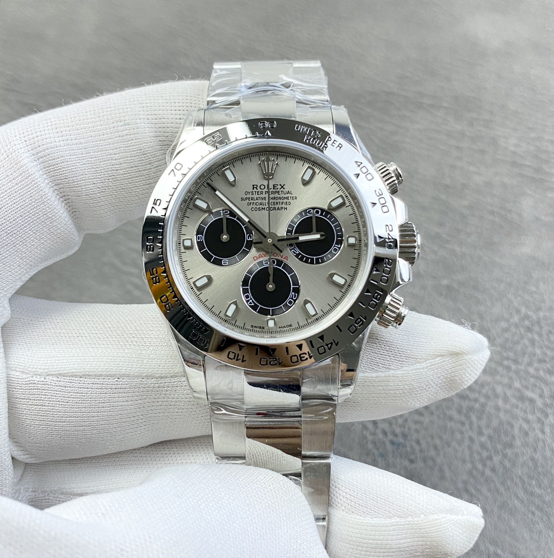 Rolex Daytona Grey 7750 40mm