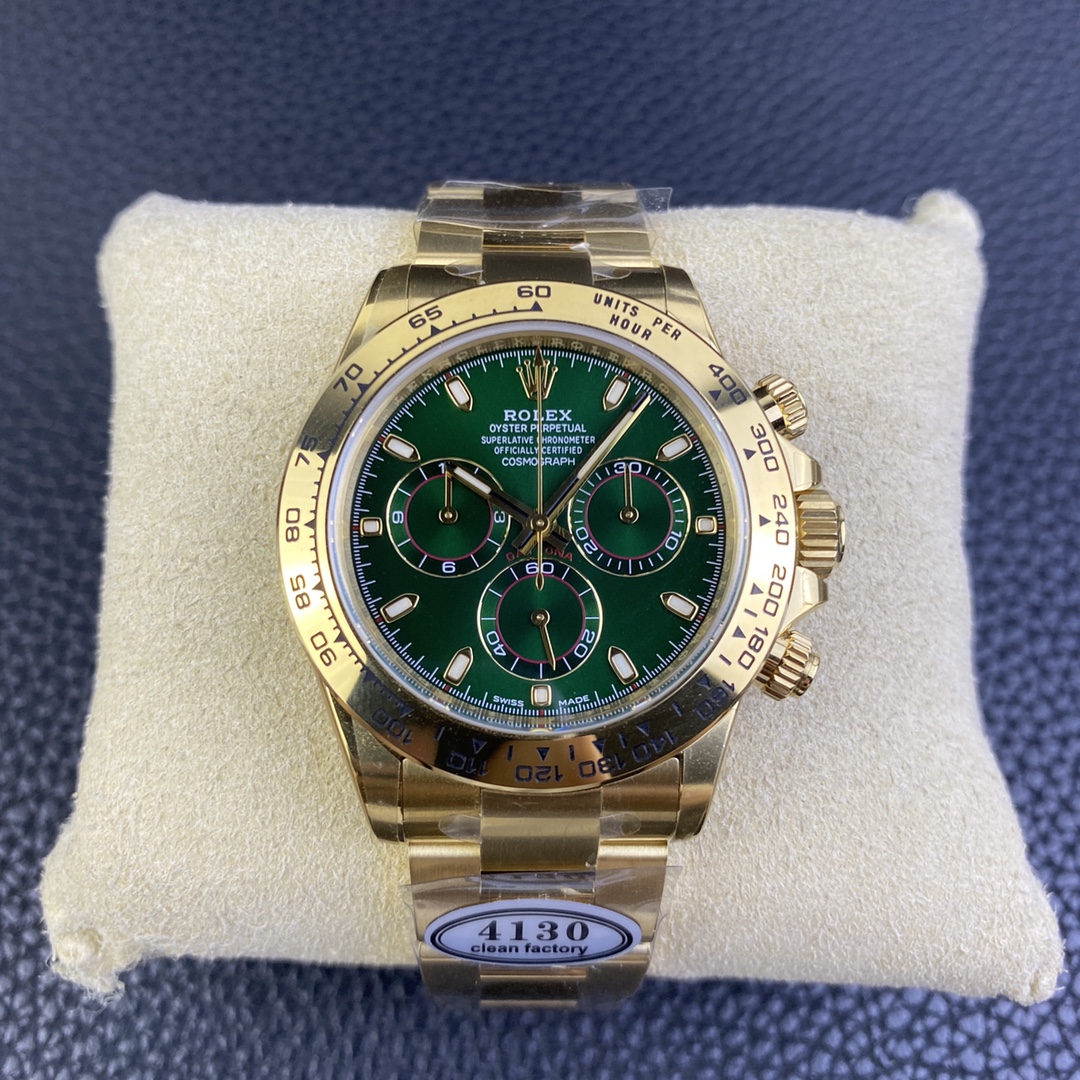 Rolex Daytona Green 4130 40mm CLEAN