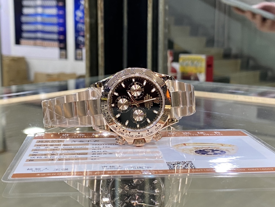 Rolex Daytona Black 4130 40mm