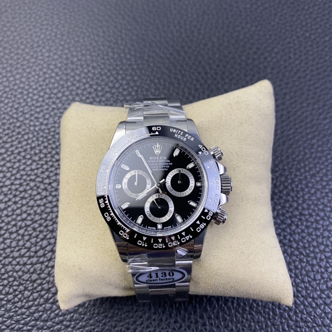 Rolex Daytona Black 4130 CLEAN