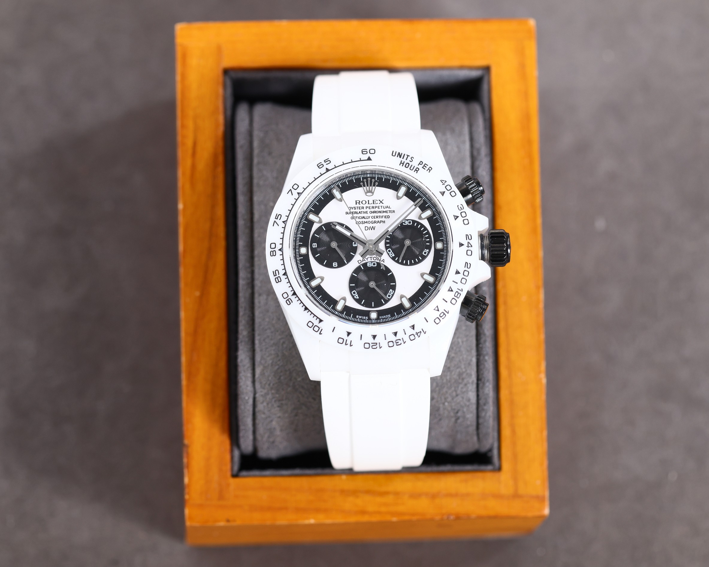 Rolex Daytona Black 7750 TW