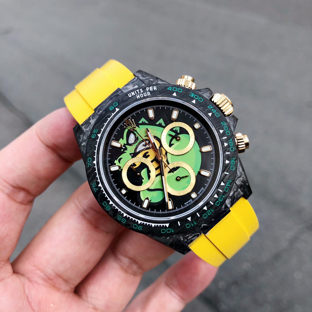 Rolex Daytona Green 7750 TW